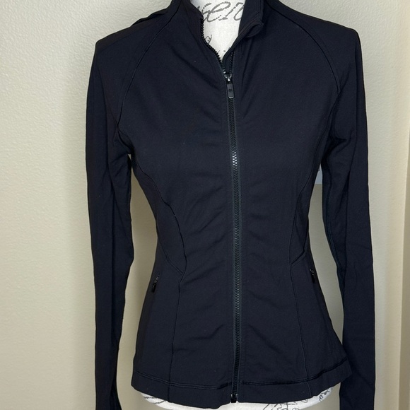 Lululemon Luon Black Jacket ~ please note this is not the define. - Picture 7 of 8